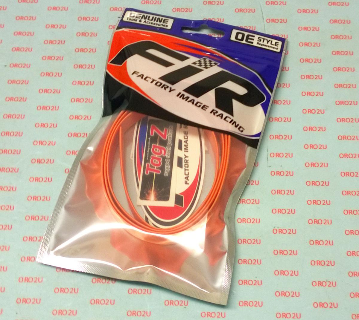 Tag-z Heat Shrink Tubing 10mm X 1mtr, Orange