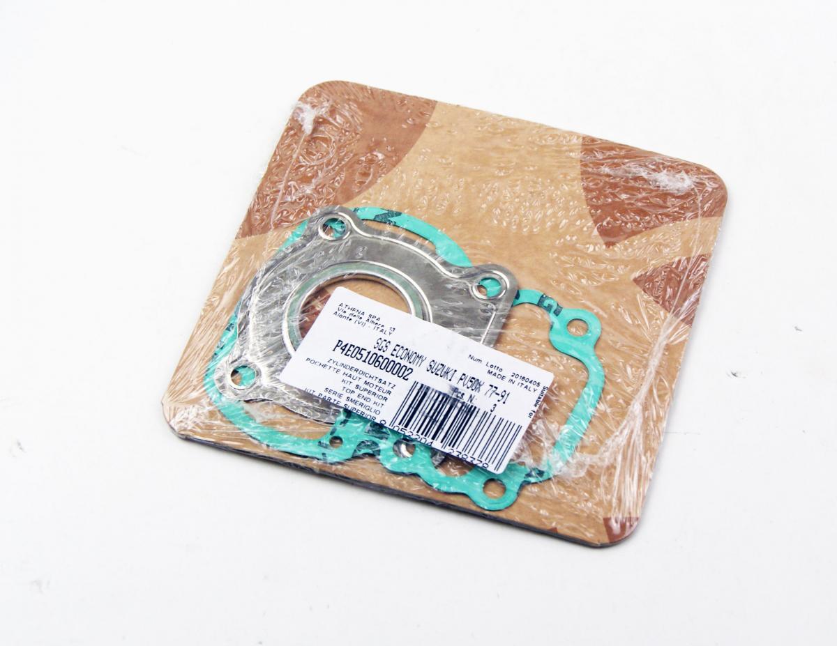 Athena Top End Gasket Set Gt/or/pv/RM/ts/zr 50cc 77-91, Athena P4e0510600002 Suzuki