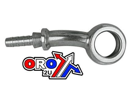 Tag-z Banjo 20x20 Bend L/h Plated, Swage Crimp Fitting 600 Series -3, Goodridge S5093l-03z1