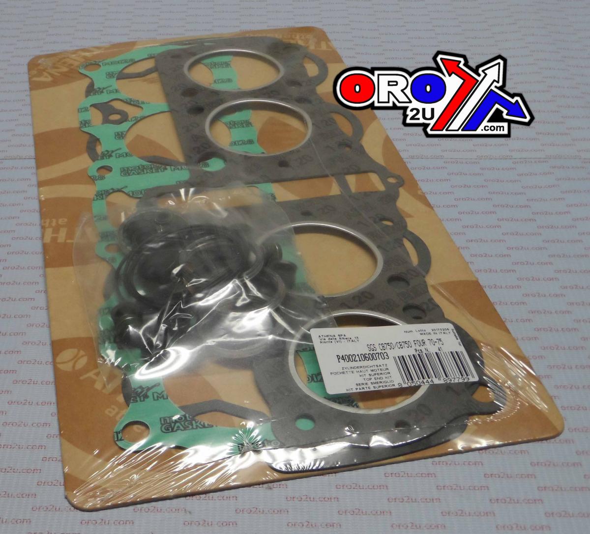 Athena Top End Gasket Set Honda Cb Four 750 70-75, Athena P400210600703