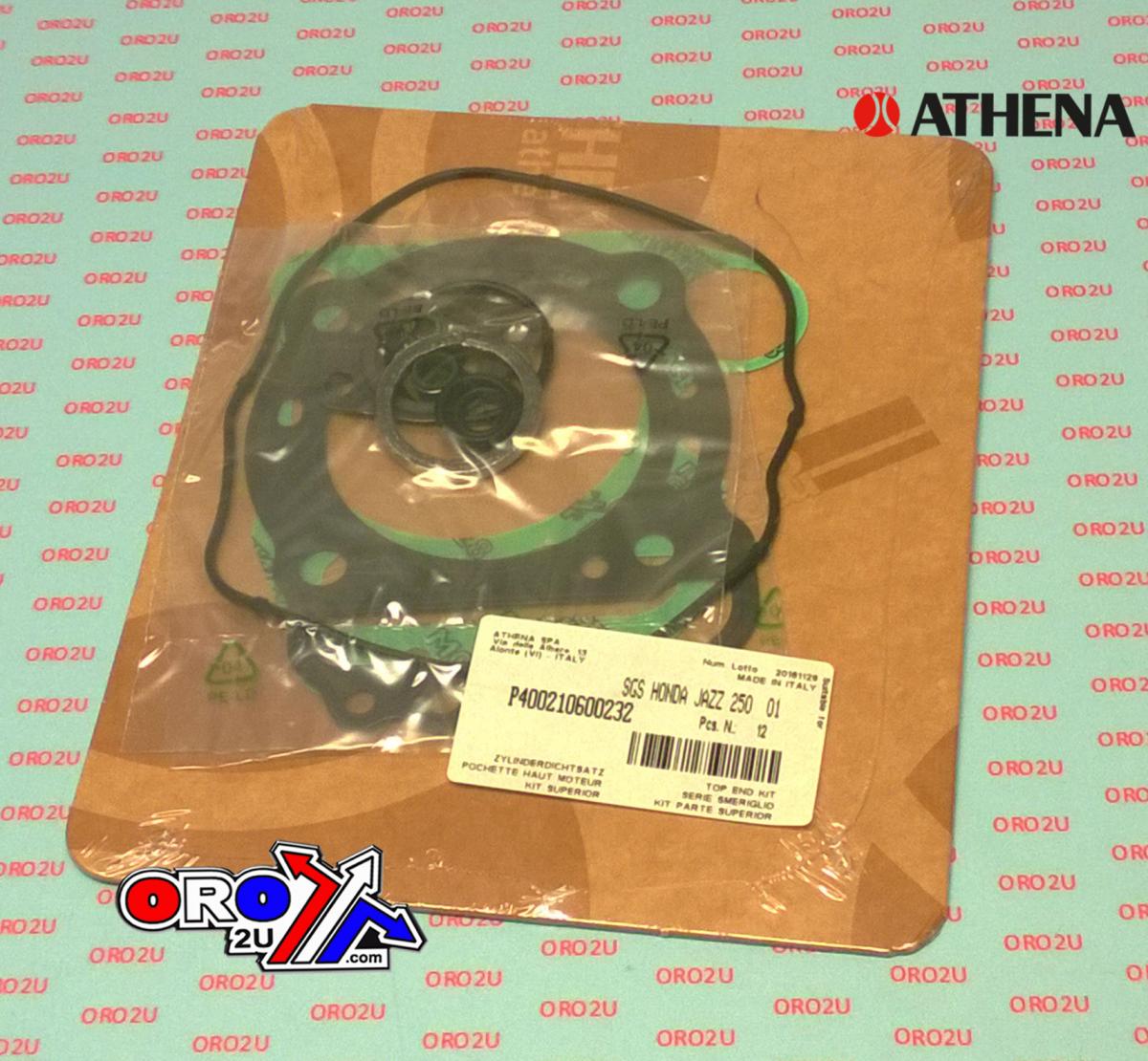 Athena Top End Gasket Set Honda Jazz/fes 250 00-01, Athena P400210600232 Peugeot Sv 250 01-02