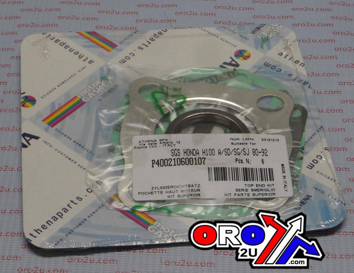 Athena Top End Gasket Set Honda H/mb 100 80-92, Athena P400210600107
