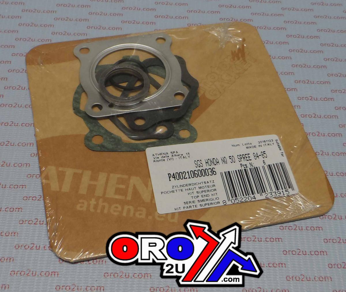 Athena Top End Gasket Set Honda Nq 50 Spree 84-85, Athena P400210600036