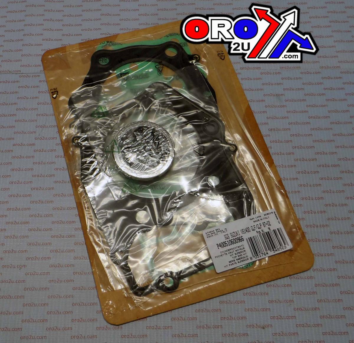 Athena Top End Gasket Set Suzuki vs 1400 87-02, Athena P400510600966 Intruder