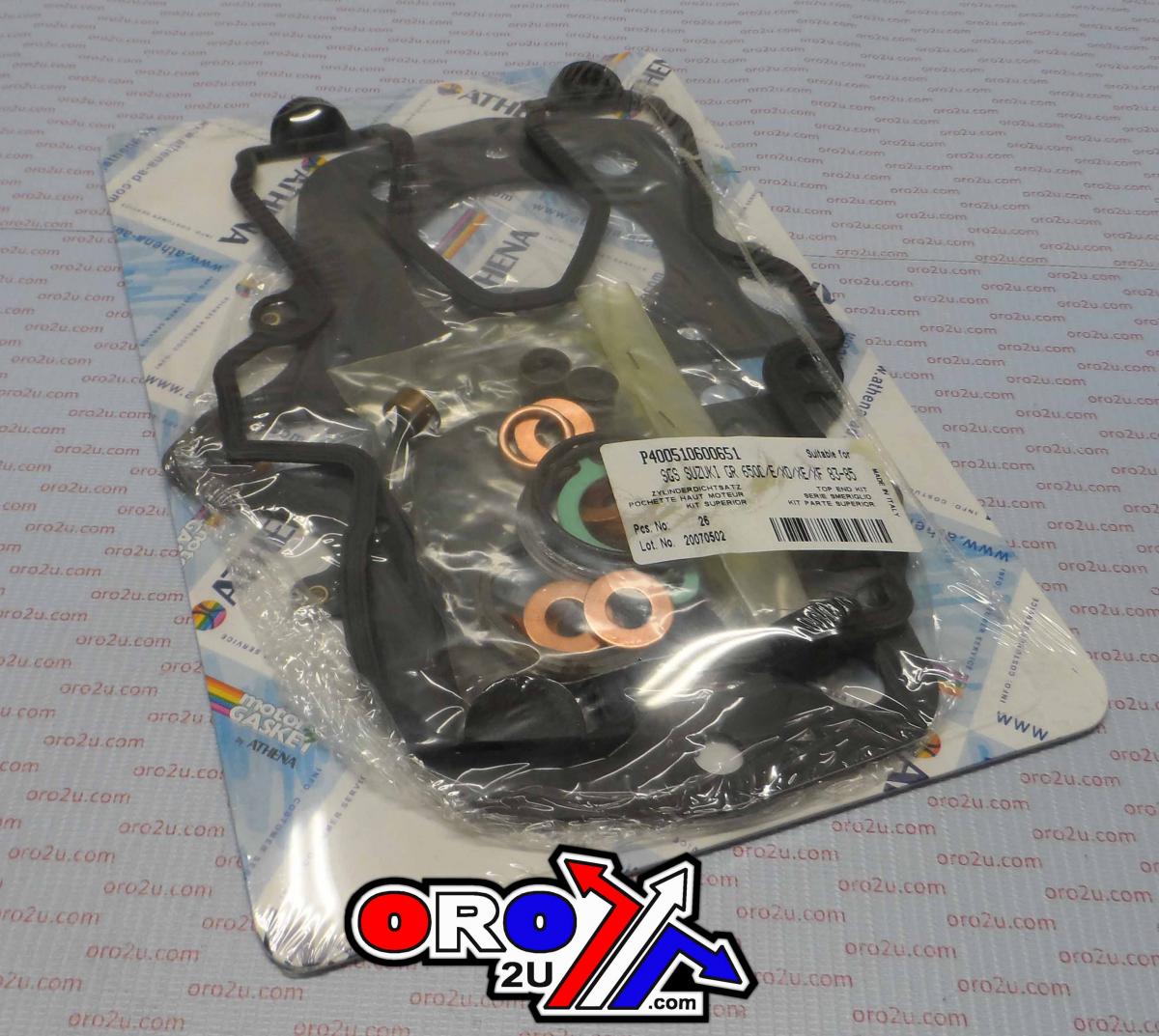 Athena Top End Gasket Set Suzuki Gr 650 83-85, Athena P400510600651