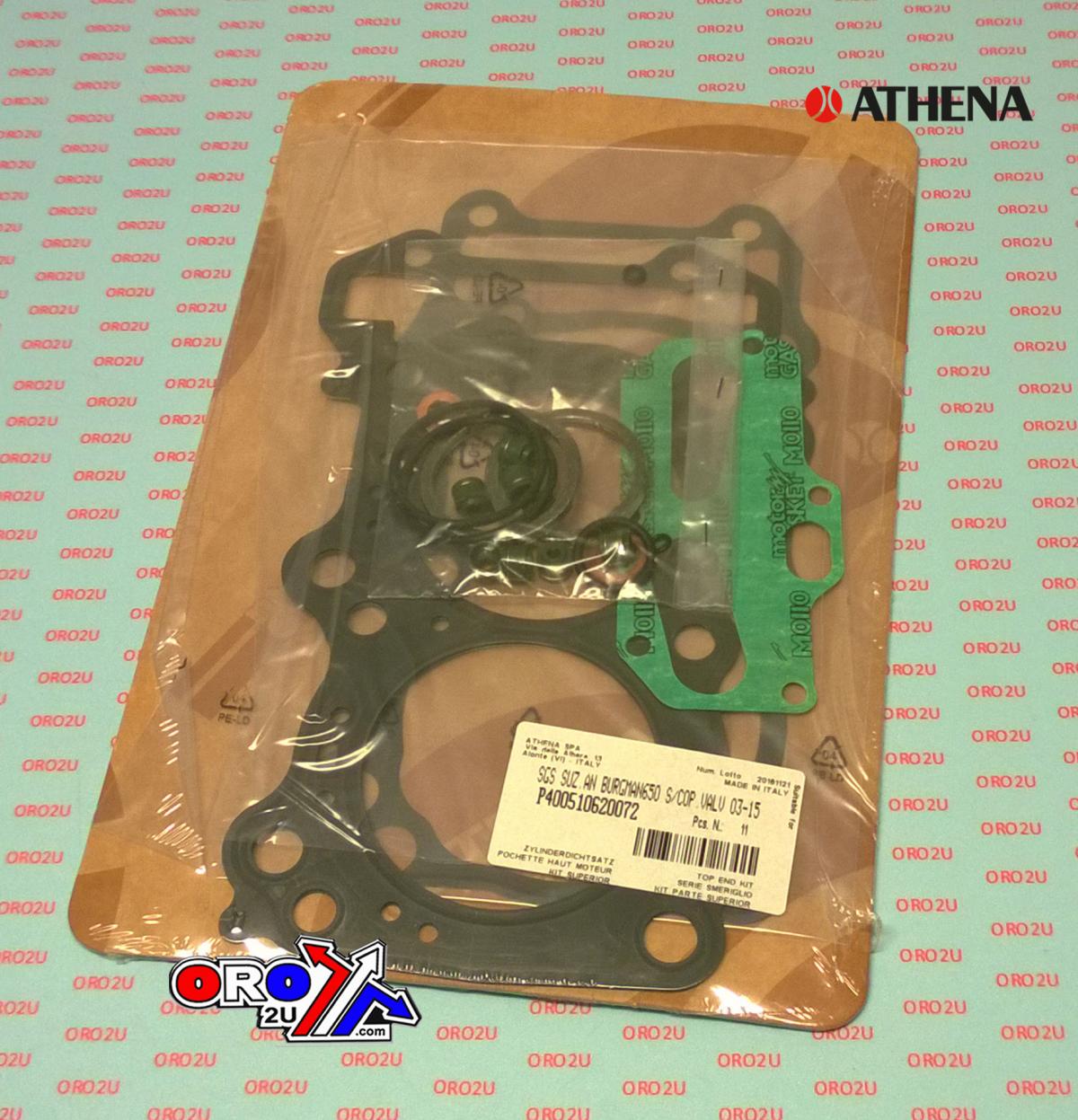 Athena Top End Gasket Set Suzuki an 650 03-18, Athena P400510620072 Burgman