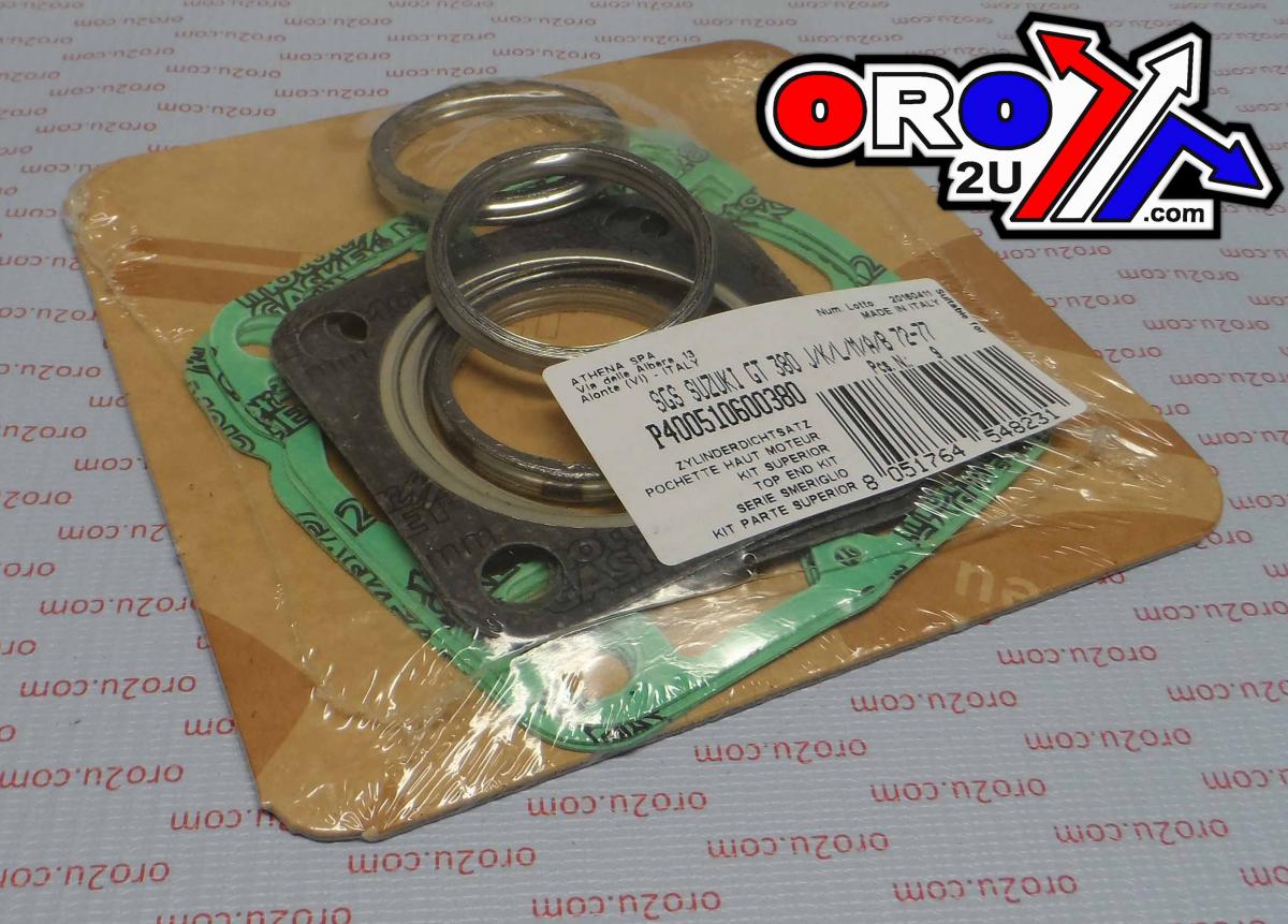 Athena Top End Gasket Set Suzuki Gt 380 72-77, Athena P400510600380