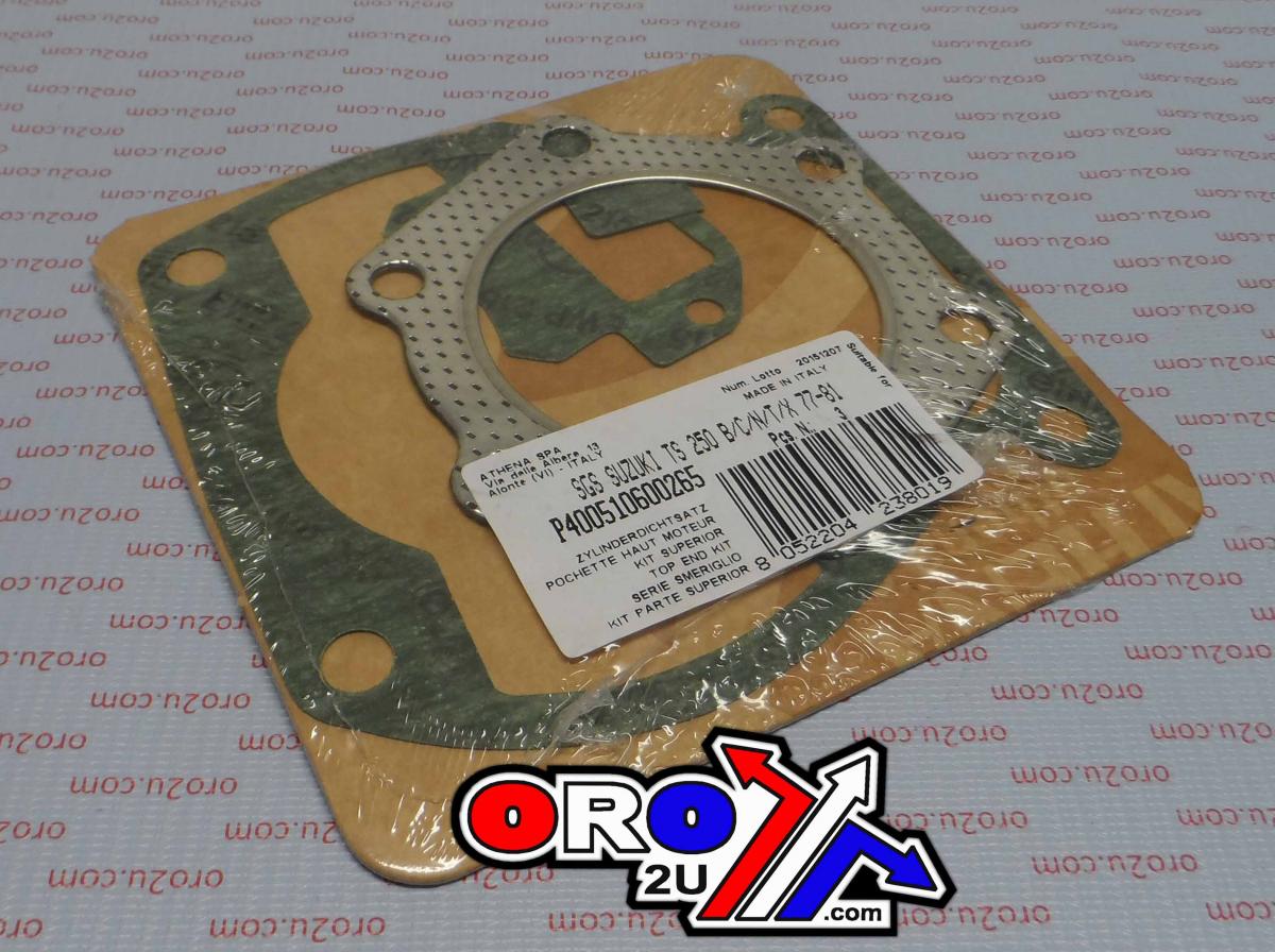 Athena Top End Gasket Set Suzuki Ds/ts 250 77-81, Athena P400510600265