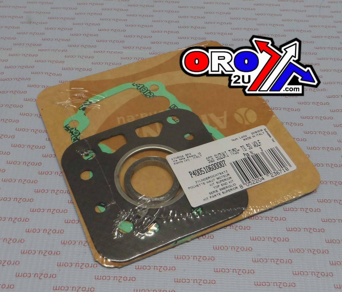 Athena Top End Gasket Set Suzuki Rmx/ts/tv 50 90-92, Athena P400510600007 Wolf