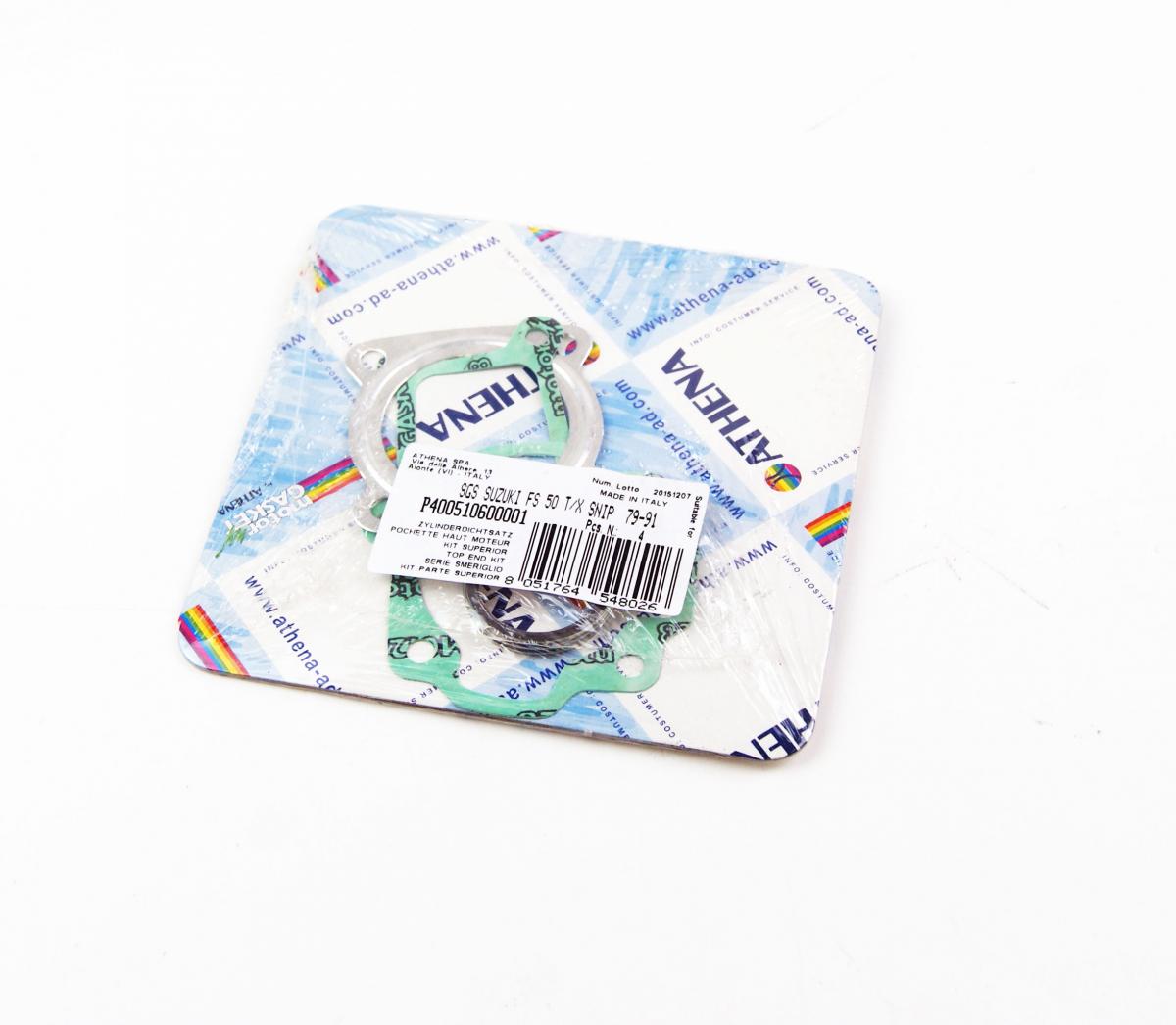 Athena Top End Gasket Set Suzuki Fa/fs/fz 50 79-91, Athena P400510600001 Snip Suzzy