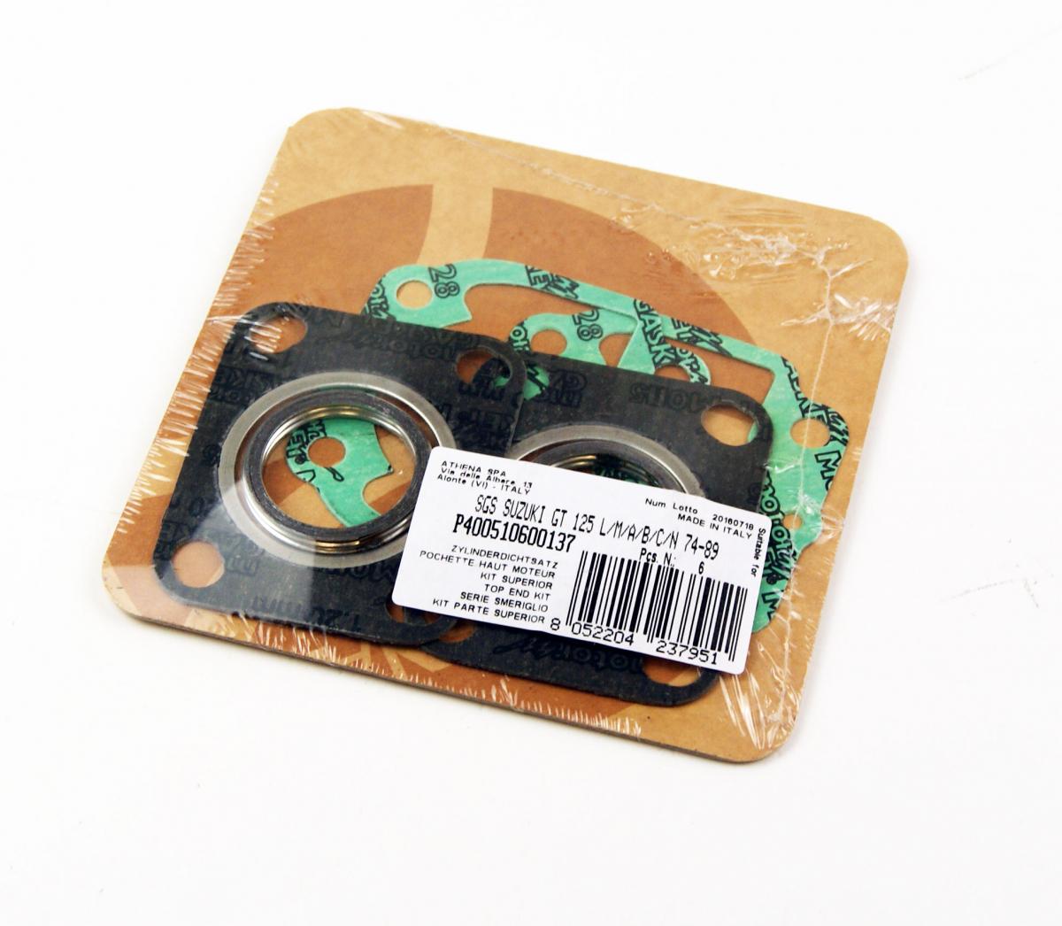 Athena Top End Gasket Set Suzuki Gt 125 74-89, Athena P400510600137