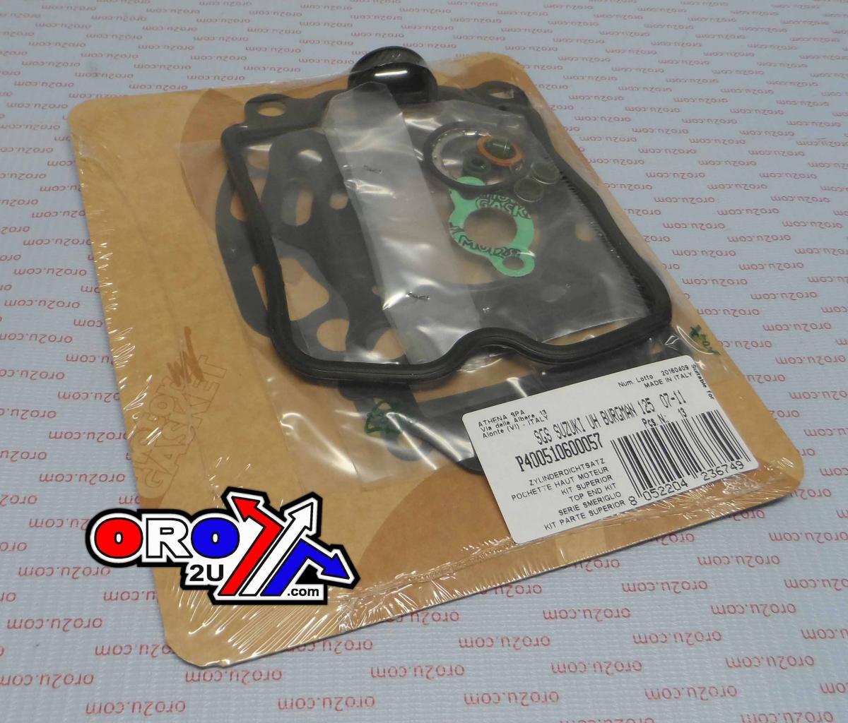 Athena Top End Gasket Set Suzuki Uh 125 07-13, Athena P400510600057 Burgman
