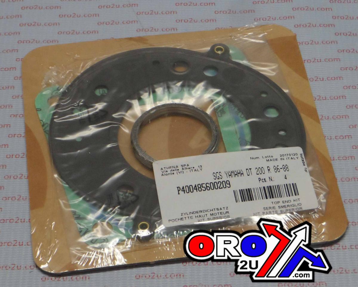 Athena Top End Gasket Set Yamaha Dt 200 86-88, Athena P400485600209
