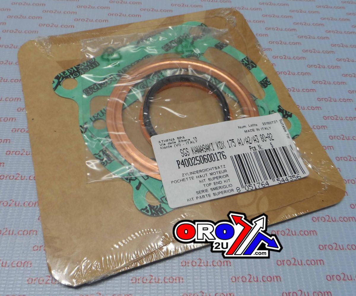 Athena Top End Gasket Set Kawasaki Kdx 175 80-82, Athena P400250600176