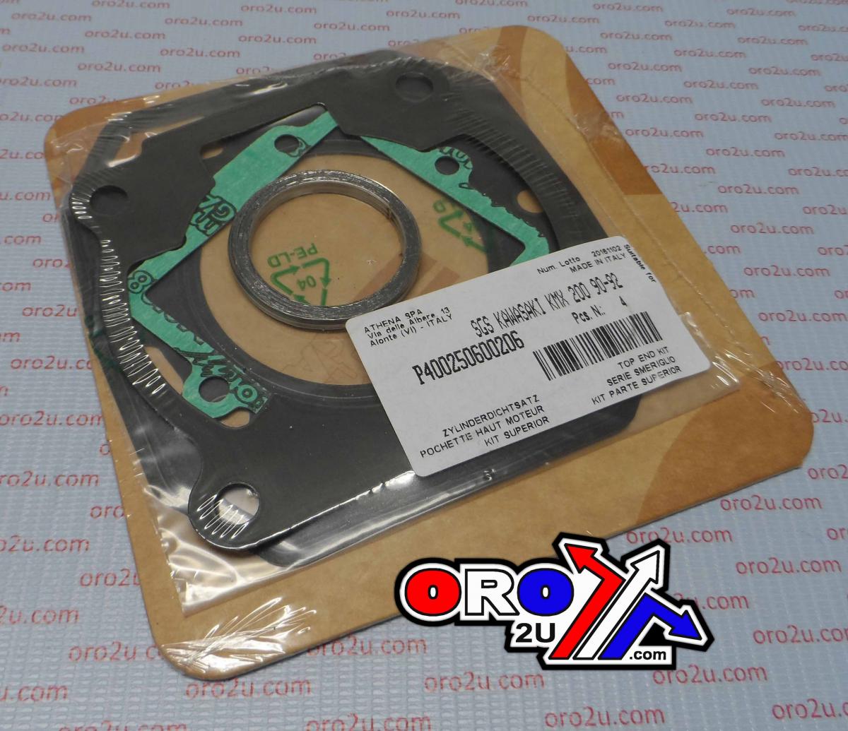 Athena Top End Gasket Set Kawasaki Kmx 200 90-92, Athena P400250600206