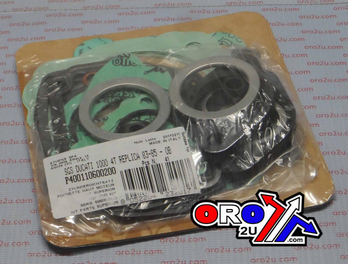 ATHENA TOP END GASKET SET DUCATI 1000 4T REPLICA 83-85,  P400110600200