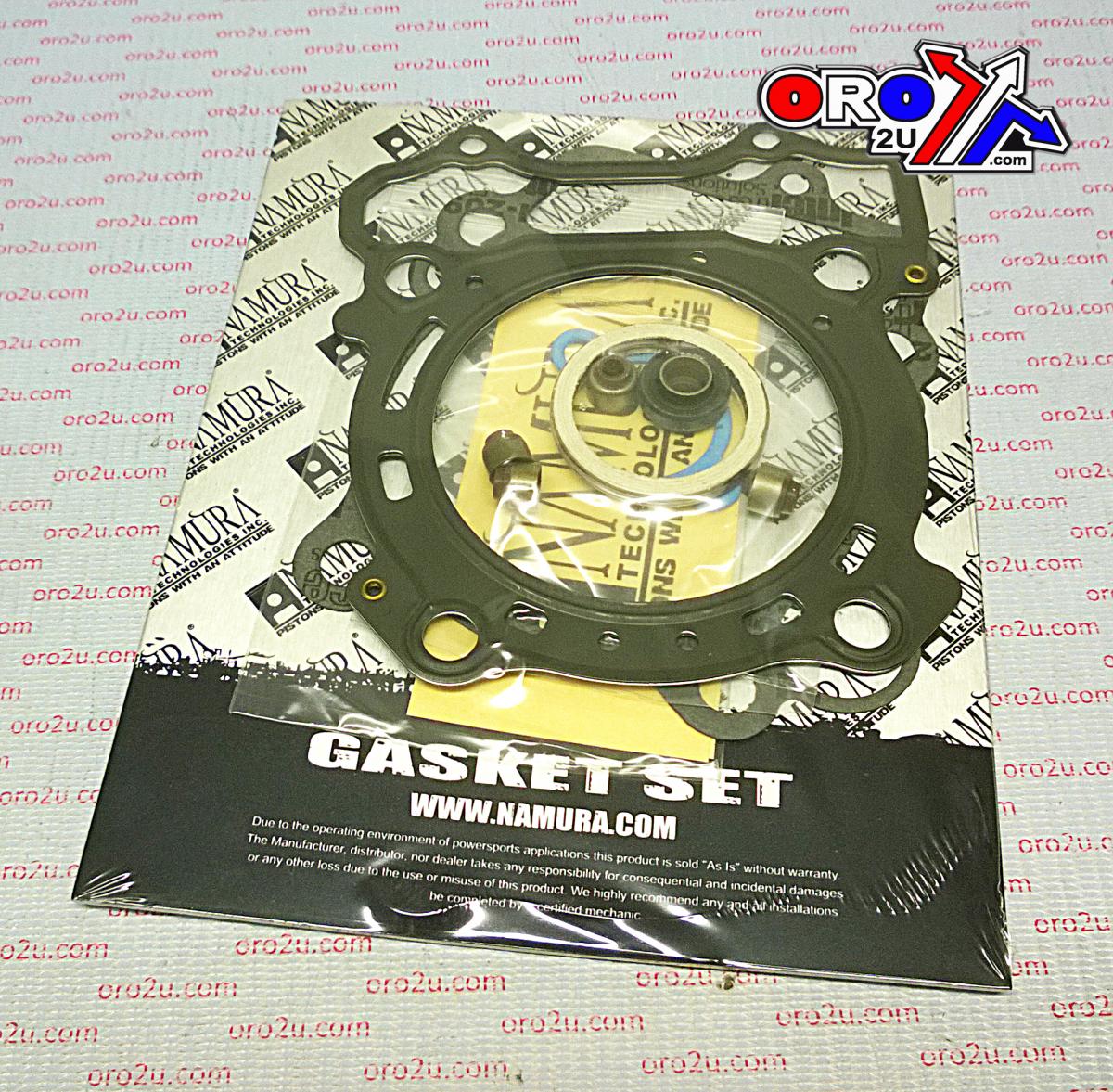 Namura Technologies Gasket Top Set 77.00mm Yamaha 01-13 YZF Wrf 250 F Namura Nx-40032t
