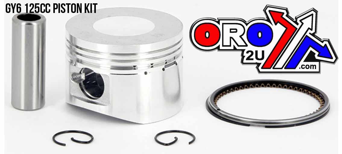 SIFAM PISTON KIT 52.4mm GY6 125cc 4T PISCGY6125