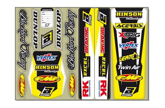 Blackbird Graphics Suzuki Sticker Kit