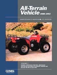 Clymer Manuals Manual All-terrain 88-92, Clymer ATV21