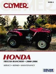 Clymer Manuals Manual 00-06 TRX350 Rancher, Clymer M200 Honda ATV