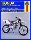 Dirt Racing Manual XR250/400 86/00