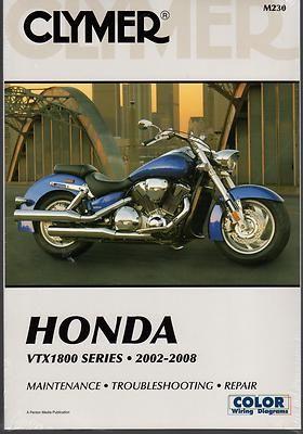Clymer Manuals Manual Honda Vtx1800 Series, Clymer M230 Repair Maintenance