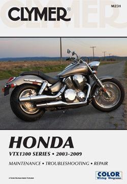 Clymer Manuals Manual Honda Vtx1300 Series, Clymer M231 Repair Maintenance