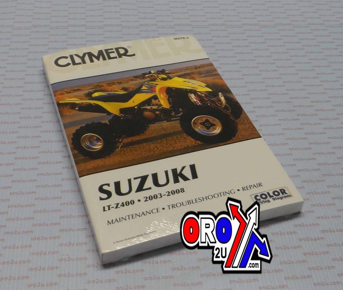 Clymer Manuals Manual LTZ400 03-08 Clymer