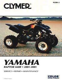 Clymer Manuals Manual 01-05 Raptor 660 Clymer