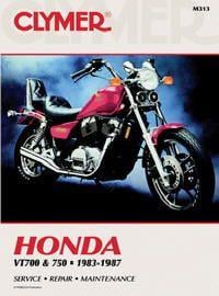 Clymer Manuals Manual Honda VT700 & 750, Clymer M313 Repair Maintenance