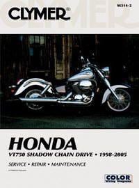 Clymer Manuals Manual Honda VT750 Shadow, Clymer M314 Repair Maintenance