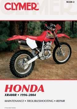 Clymer Manuals Manual 96-00 XR400 Honda, Clymer