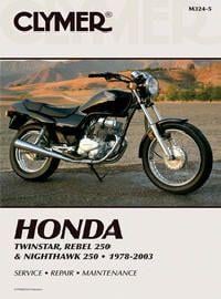 Clymer Manuals Manual Honda Twinstar, Rebel, Clymer M324 Repair Maintenance