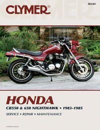 Clymer Manuals Manual Honda CB550 & 650 Night, Clymer M345 Repair Maintenance