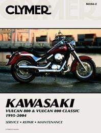Clymer Manuals Manual Kawasaki Vulcan 800, Clymer M354 Repair Maintenance
