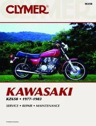 Clymer Manuals Manual Kawasaki KZ650 77-83, Clymer M358 Repair Maintenance
