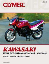 Clymer Manuals Manual Kawasaki EX500, GPZ500S, Clymer M360 Repair Maintenance