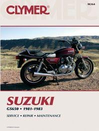 Clymer Manuals Manual Suzuki GS650 Fours, Clymer M364 Repair Maintenance