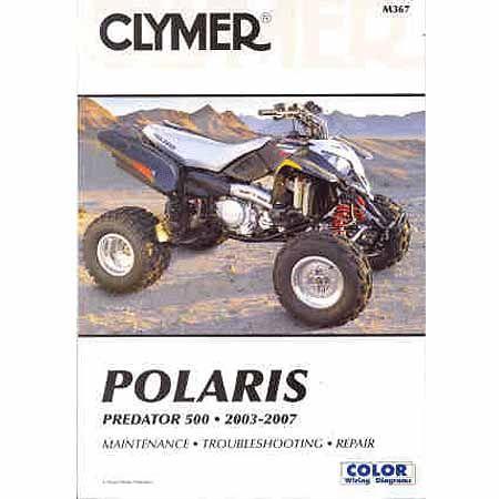 Clymer Manuals Manual Polaris Predator Clymer