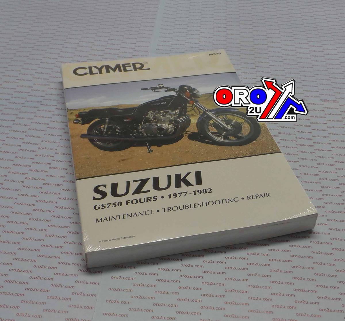Clymer Manuals Manual Suzuki GS750 Fours, Clymer M370 Repair Maintenance