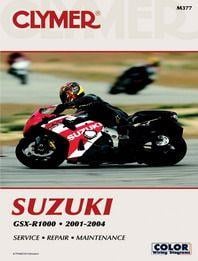 Clymer Manuals Manual Suzuki Gsx-r1000 01-04, Clymer M377 Repair Maintenance