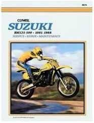 Clymer Manuals Manual RM125/500 81-88 Clymer