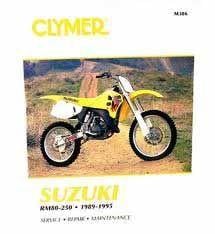 Clymer Manuals Manual 89-95 RM/rmx Suzi., Clymer