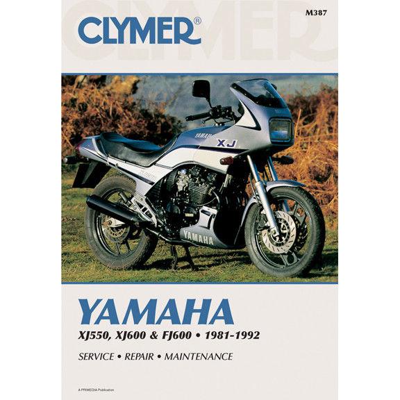 Clymer Manuals Manual M387 XJ550, XJ600 81-92, Clymer Repair Yamaha
