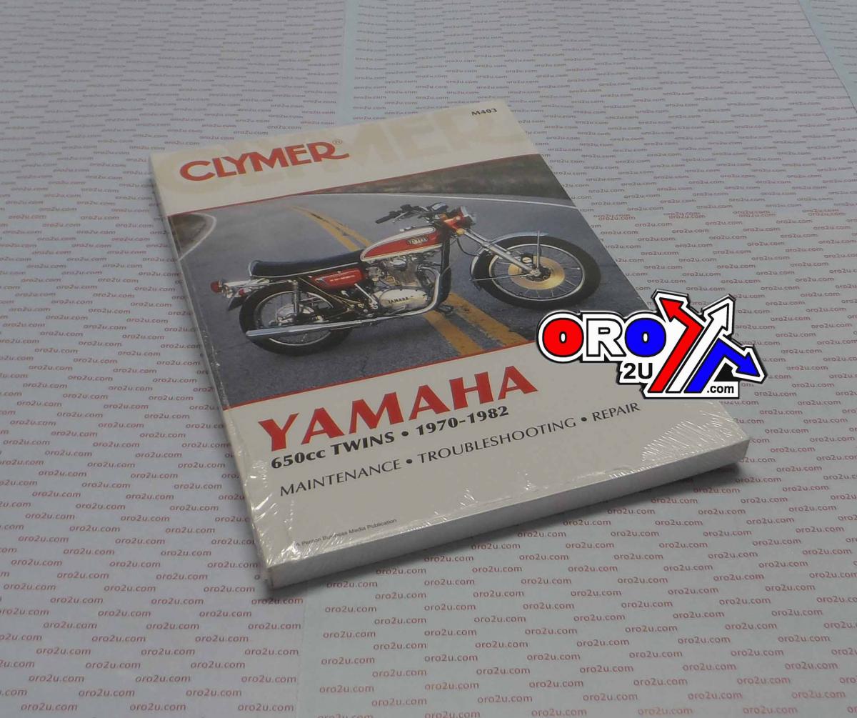 Clymer Manuals Manual 650cc Twins 1970-82, Clymer M403 Repair Maintenance