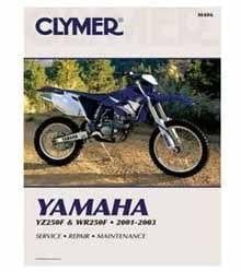 Clymer Manuals Manual YZF/WRF250 01-03 Clymer