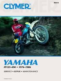 Clymer Manuals Manual IT125/490 76-86 Clymer
