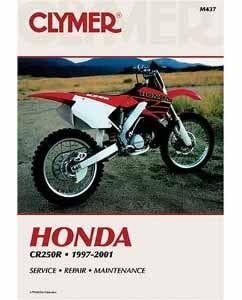 Clymer Manuals Manual 97-01 CR250 Honda, Clymer