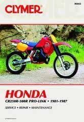 Clymer Manuals Manual CR250/500 81-87 Clymer